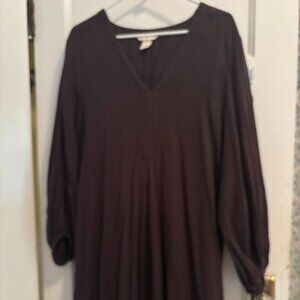 Ideal H&M Black Maxi Day Dress